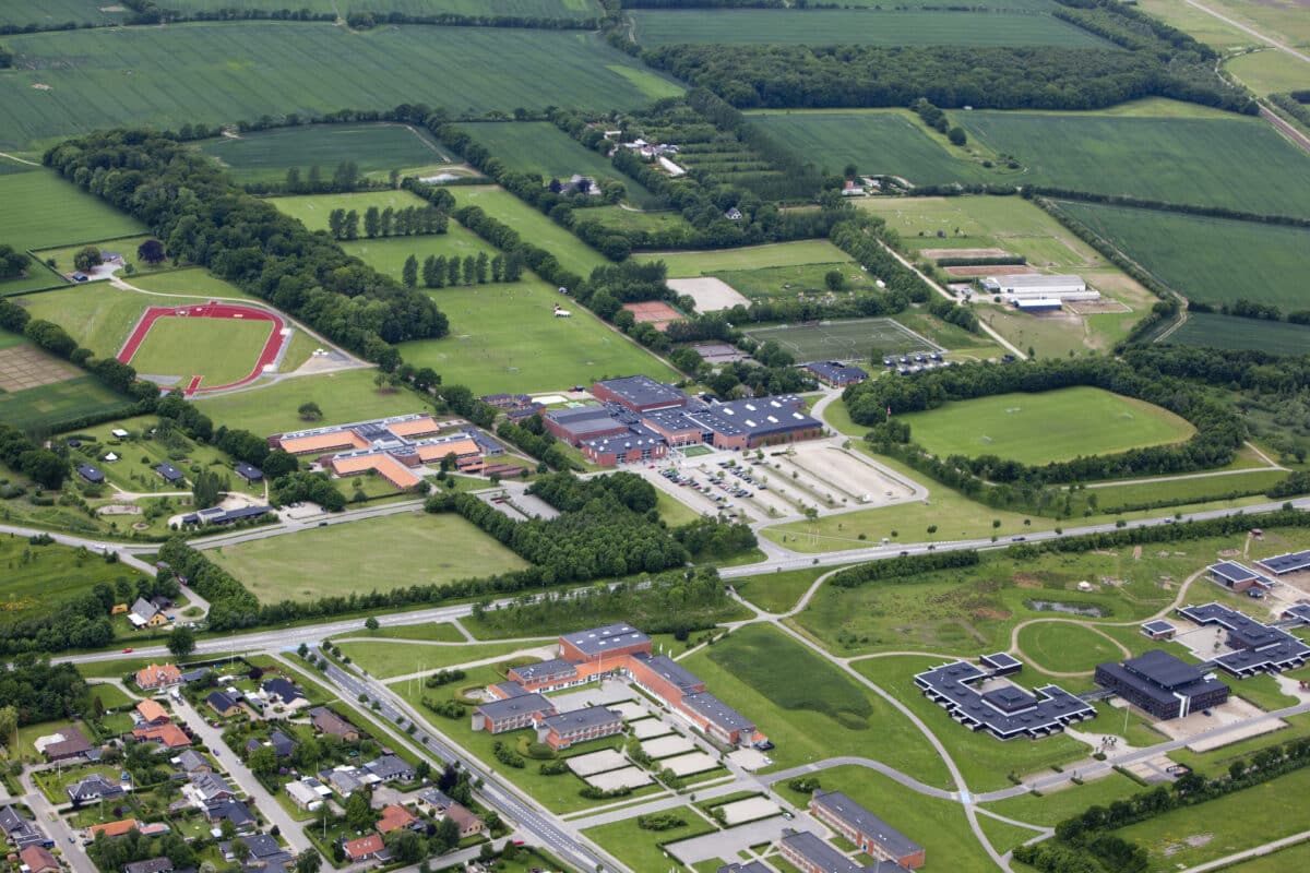 Sportscenter Danmark Luftfoto