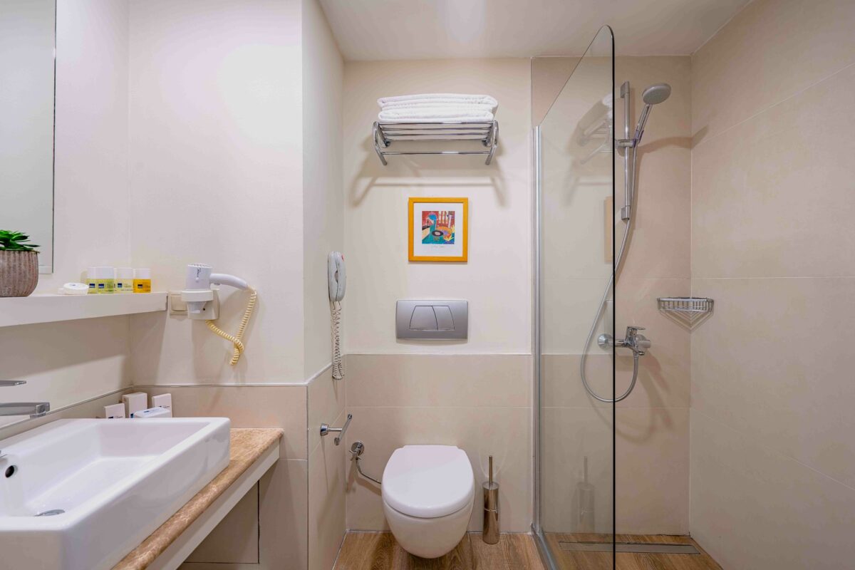 Std Room Twin - French Bathroom (1)