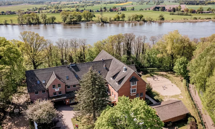 Lauenburg Jugendherberge Außenaussicht