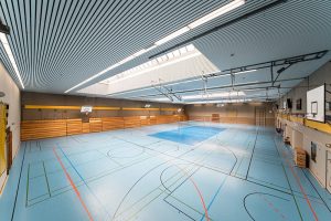 Die Halle kann sowohl für Trainingseinheiten, aber auch für die Freizeitgestaltung genutzt werden