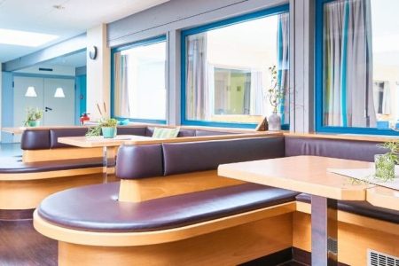 Eingangsbereich Fussball Trainingslager an der Aller