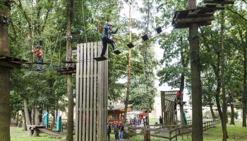 Kletterpark Fussball Trainingslager an der Aller