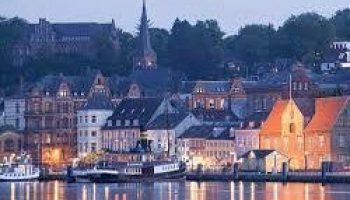 Studentenstadt Flensburg als Ausflugsziel beim Trainingslager an der Flensburger Foerde