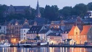 Studentenstadt Flensburg als Ausflugsziel beim Trainingslager an der Flensburger Foerde