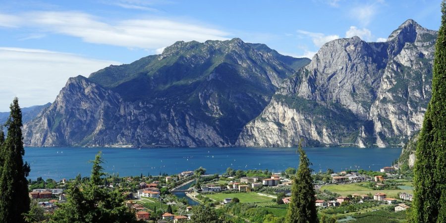 Trainieren mit einzigartigem Ausblick auf den Gardasee