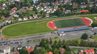 Trainingsgelaende des Fussball Trainingslager Odenwald