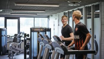 Fitnessraum Trainingslager Fussball Rodding Daenemark