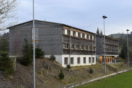 Gebaeude des Fussball Trainingslager Sportcampus Emmental