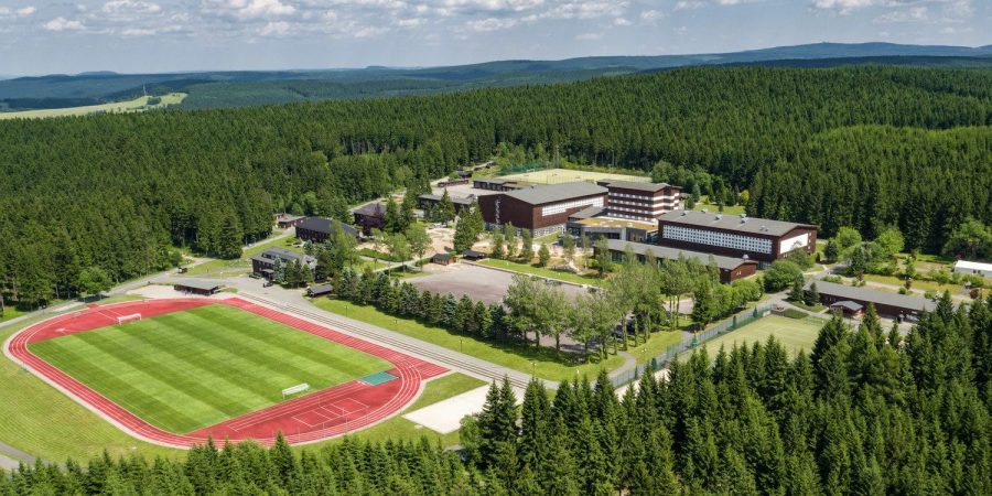 Luftaufnahme Sportpark Erzgbirge