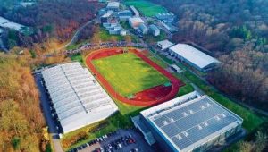 Luftbild des Trainingslager Sportschule Saarland