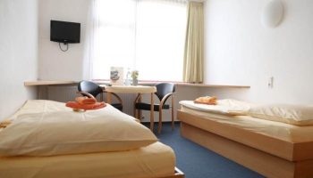 Doppelzimmer während Trainingslager Sportschule Saarland