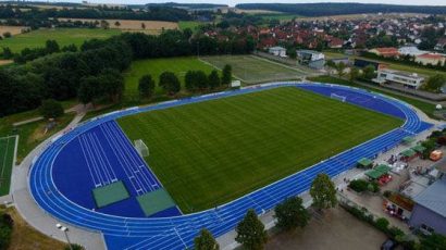 Sportplätze mit Spitzenqualität im Trainingslager Steigerwald