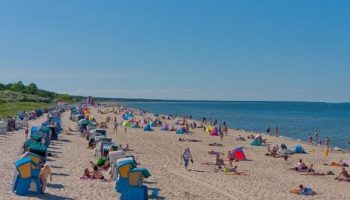 Strand auf Usedom beim Fussball Trainingslager Sportschule Usedom