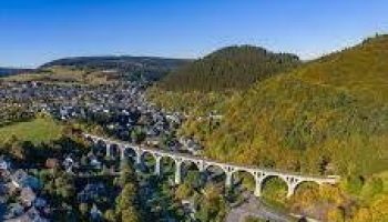 Wunderschöne Natur in der Umgebung beim Trainingslager Willingen